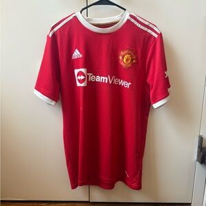Adidas Red Manchester United Jersey #10 Marcus Rashford
